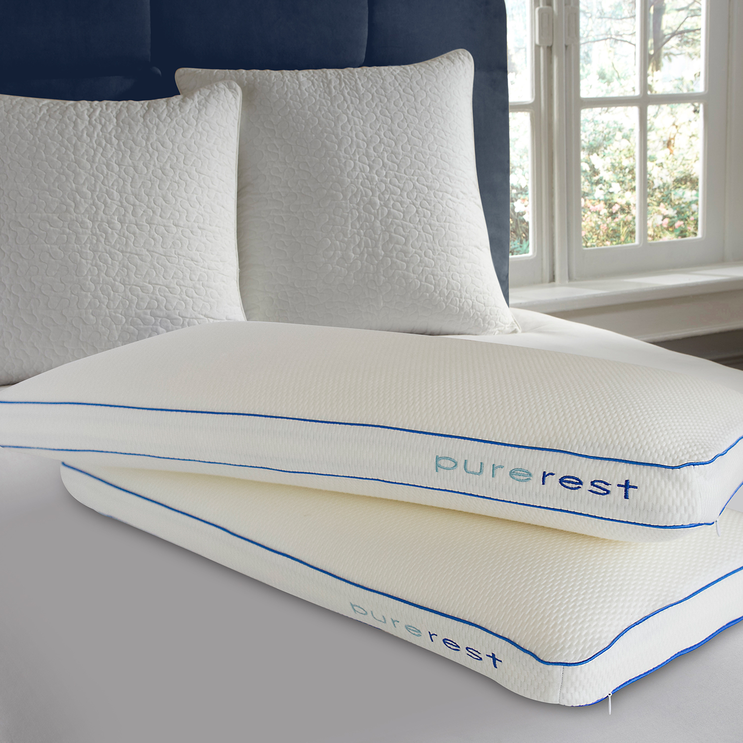Pure Rest Living Italian Style Luxury Memory Foam Bed Pillow