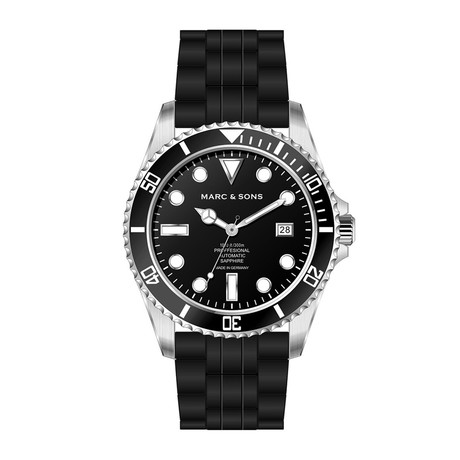 Marc + Sons Diver Automatic // MSD-044-BS-US