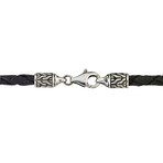 Braided Leather Cord