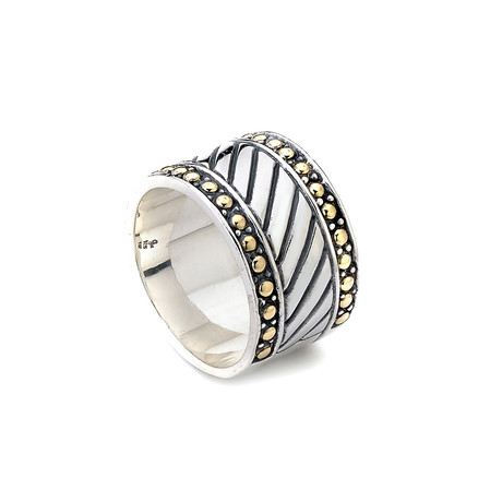 Wide Band Accent Ring (Size 9)