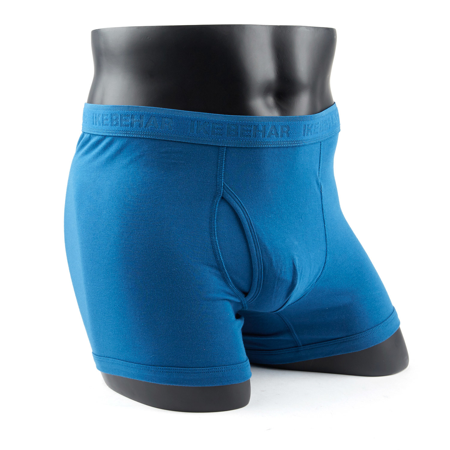 Basic Cotton Stretch Underwear // Grey + Navy + Blue // Set of 3 (S(28 ...
