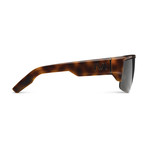 Men's Living Flip Sunglasses // Classic Tortoise + Green + Gray
