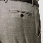 2 Button Suit // Light Grey Weave (48R)