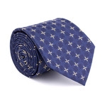 Silk Tie // Blue + Yellow