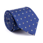 Windmill Silk Tie // Blue + Orange + Yellow