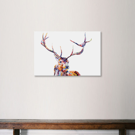 Red Stag (26"W x 18"H x 0.75"D)