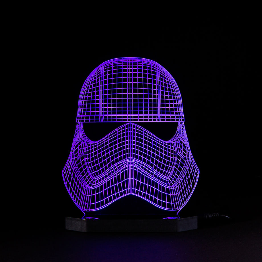 Star Wars LED Lamps 3D Illusions Touch of Modern