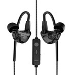 RevJams LITE Sport Wireless Bluetooth Earbuds (Clear)