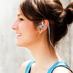 RevJams LITE Sport Wireless Bluetooth Earbuds (Clear)