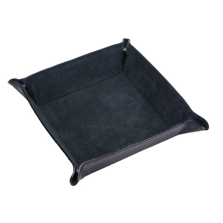 Suede Change Tray // Midnight Blue