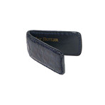 Crocodile Money Clip // Navy