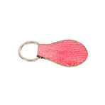 Crocodile Key Fob // Pink