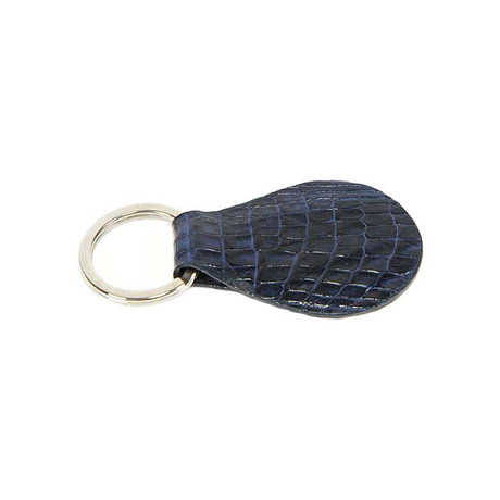 Crocodile Key Fob // Navy