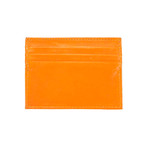 Calf Card Case // Orange