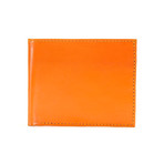 Calf Bifold Wallet // Orange