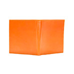 Calf Bifold Wallet // Orange