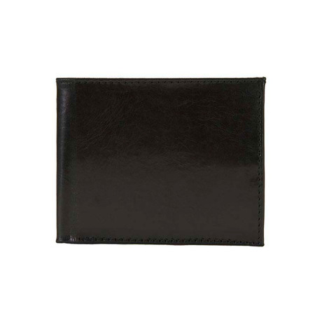 Calf Bifold Wallet // Black