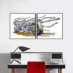 Machine Saturation Dive Unit // Diptych