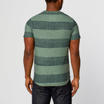 Rocco Long Curved Tee // Lucky Green (M)