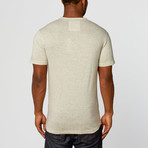 Ty Long Curved Tee // Oatmeal Heather (XS)