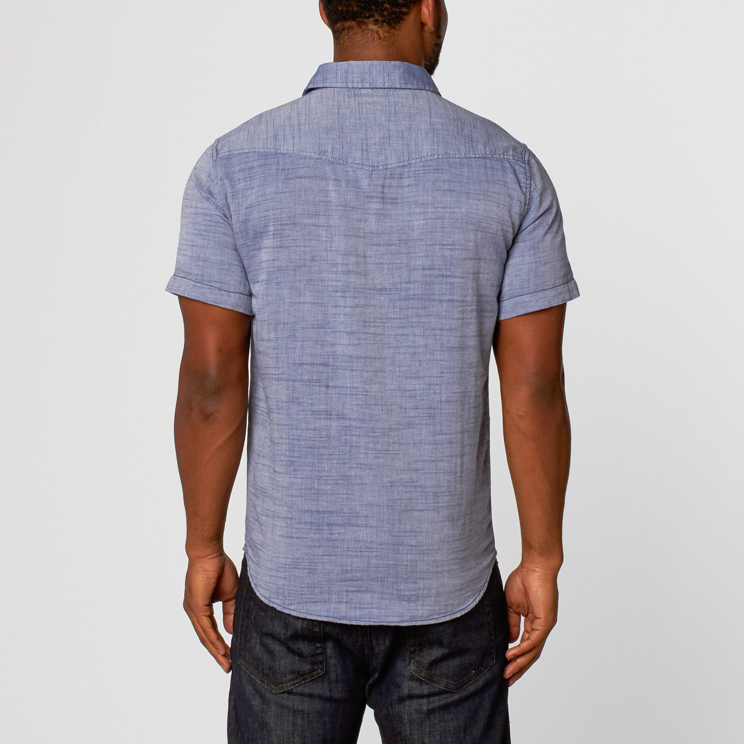 Gael Shirt // Blue Shadow (L) - PX Clothing - Touch of Modern