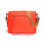 Canvas Messenger Bag // Red