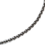 Black Gunmetal Chain (18" Chain)