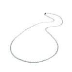 Rhodium Plated Silver Chain (18" Chain)