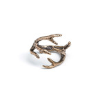 Antler Ring // Bronze (Size 4)