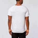 Santorini Short-Sleeve Henley // White (XL)