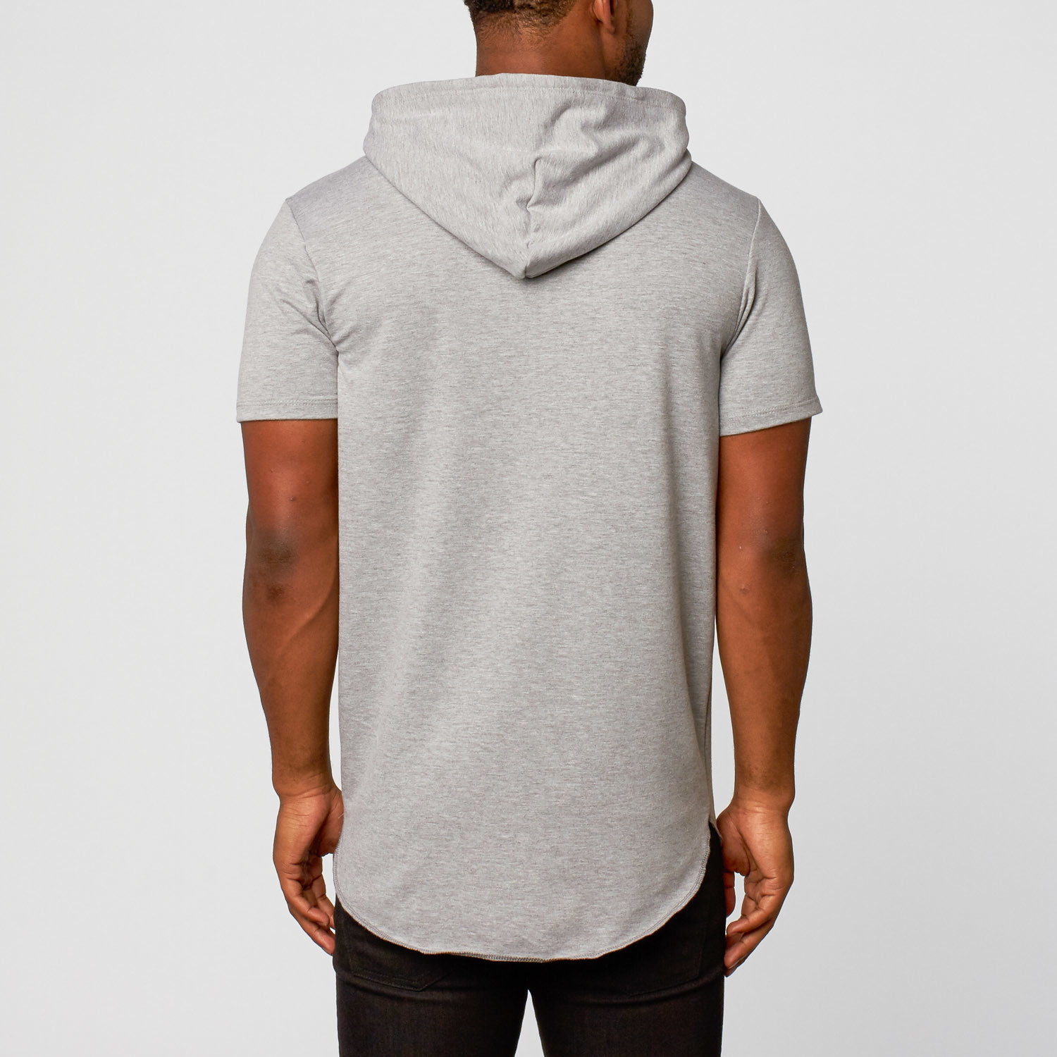 Kinetix Clothing // Buenas Aires Funnel Neck Hoodie// Heather Grey (S ...