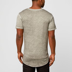 Only The Brave Tee // Stone (L)