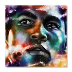 Muhammad Ali (16"W x 16"H x 1.5"D // Stretched Canvas)