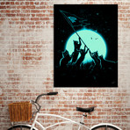 Freedom Cats (16"W x 20"H x 1.5"D // Canvas)