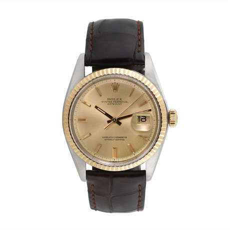 Rolex Datejust Automatic // 1601 // 760-5912136 // c.1960's/1970's // Pre-Owned