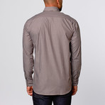 Mars Stripe Shirt // Brown (2XL)