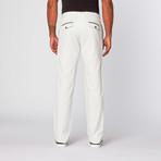 Piped Pocket Chino // Off White (34)