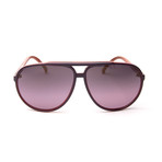 Smooth Sunglasses // Purple + Red Violet Lens