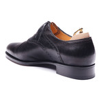 Semi-Brogue Oxford // Black (Euro: 43)