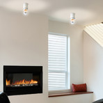 Twister Living (White + Silver)