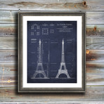 Eiffel Tower Blueprint