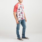 Gulls Tee // Poppy Red (L)