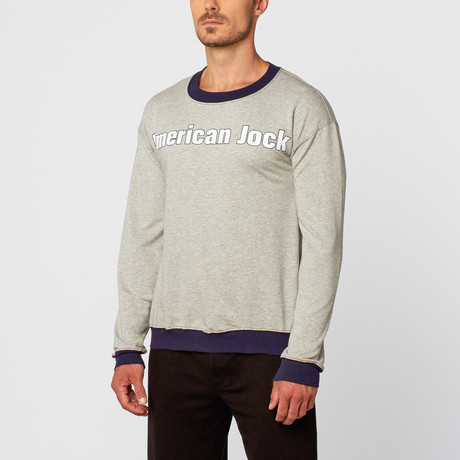 AJ Warm-Up Sweatshirt // Heather Grey (S)