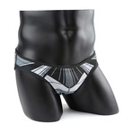 Marco Marco // Lazer Swim Brief // Black (S)