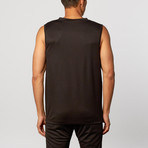 Blake Low V-Neck Tank // Black (L)