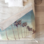 California Summer // Fleece Throw Blanket (Medium)