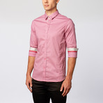 Button-Up Shirt // Pink (XL)