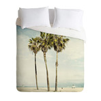 Venice Beach Palms // Duvet Cover (Twin)