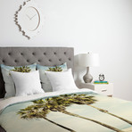 Venice Beach Palms // Duvet Cover (Twin)