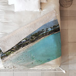 Crescent Cove // Fleece Throw Blanket (Medium)